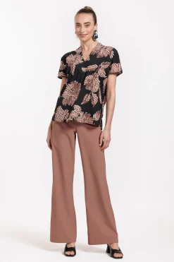 Abigail trousers - chocolate