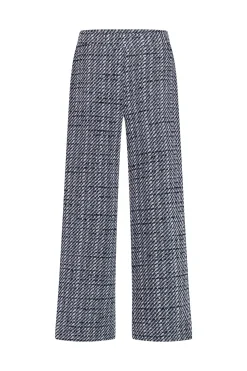 Alex tweed trousers - dblue/kit