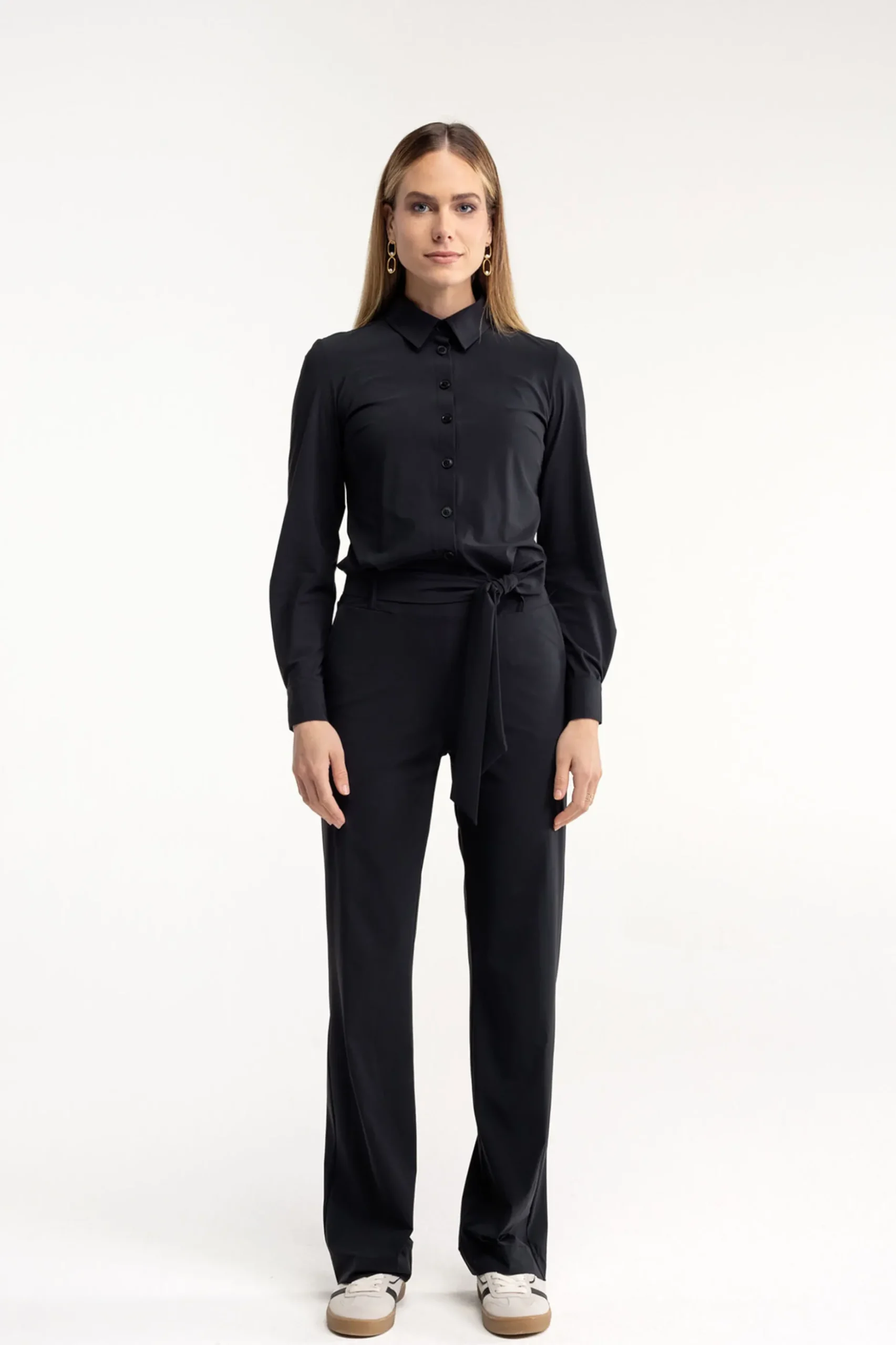 Angel LS jumpsuit - black