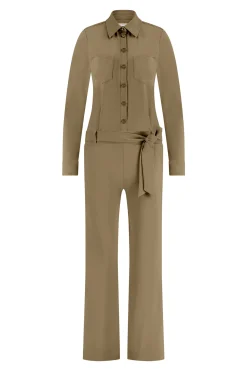 Angel LS jumpsuit - earth
