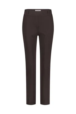 Anna bonded trousers - espresso