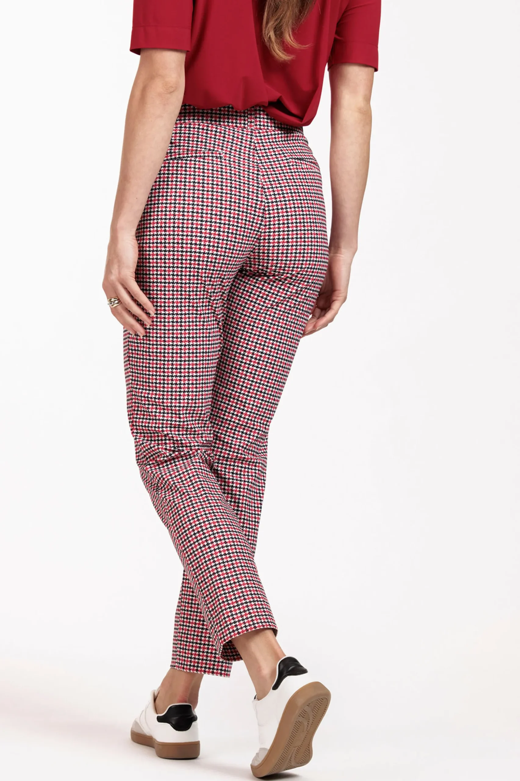 Anna check trousers - multi color