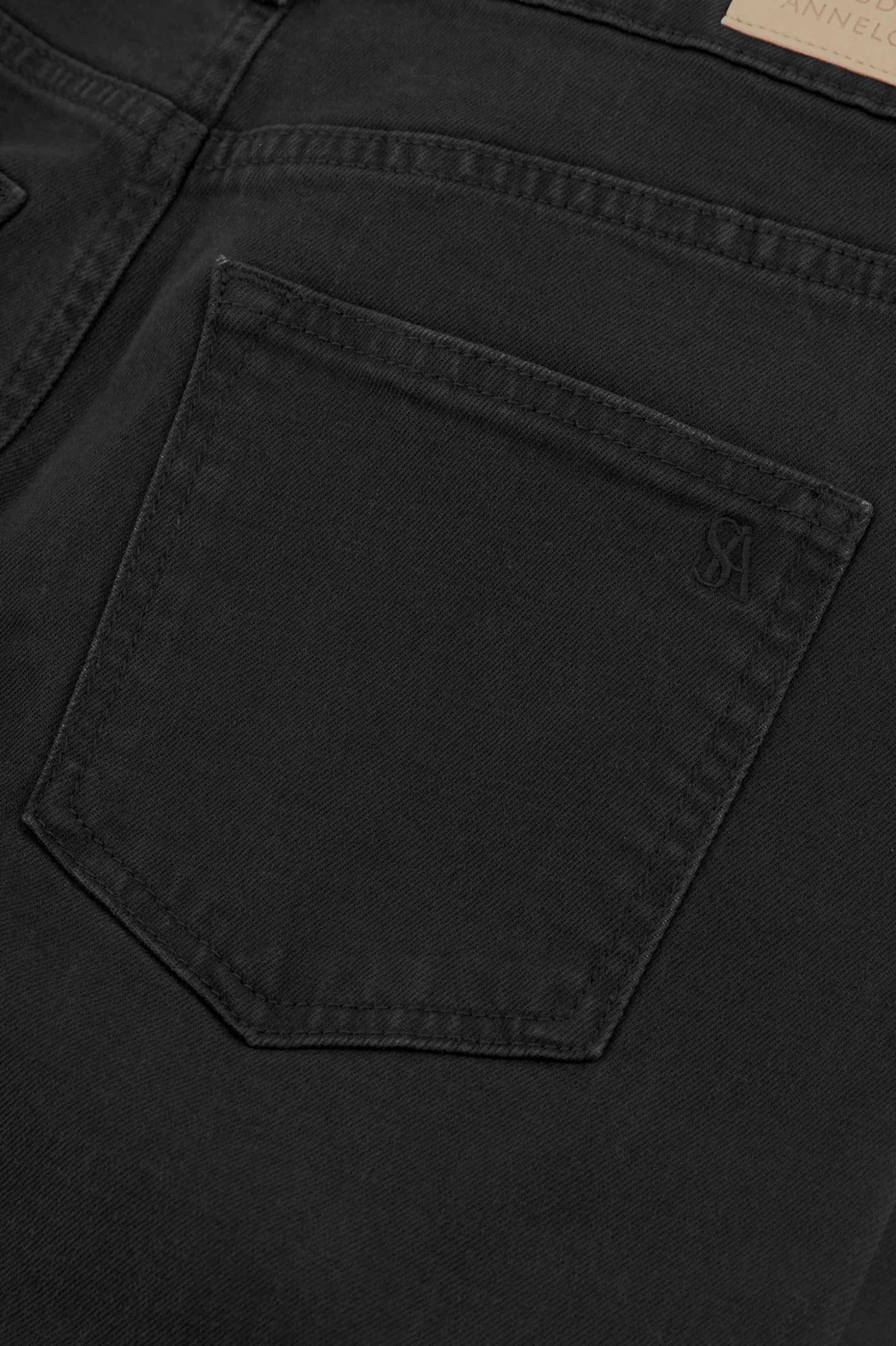 Annebella denim skirt - black