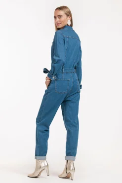 Ariane denim jumpsuit - denim blue