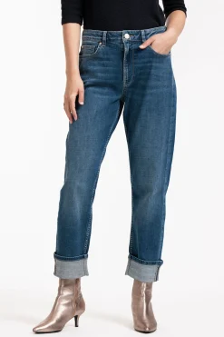 Ava denim trousers - dark jeans blue