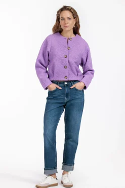 Ava denim trousers - dark jeans blue