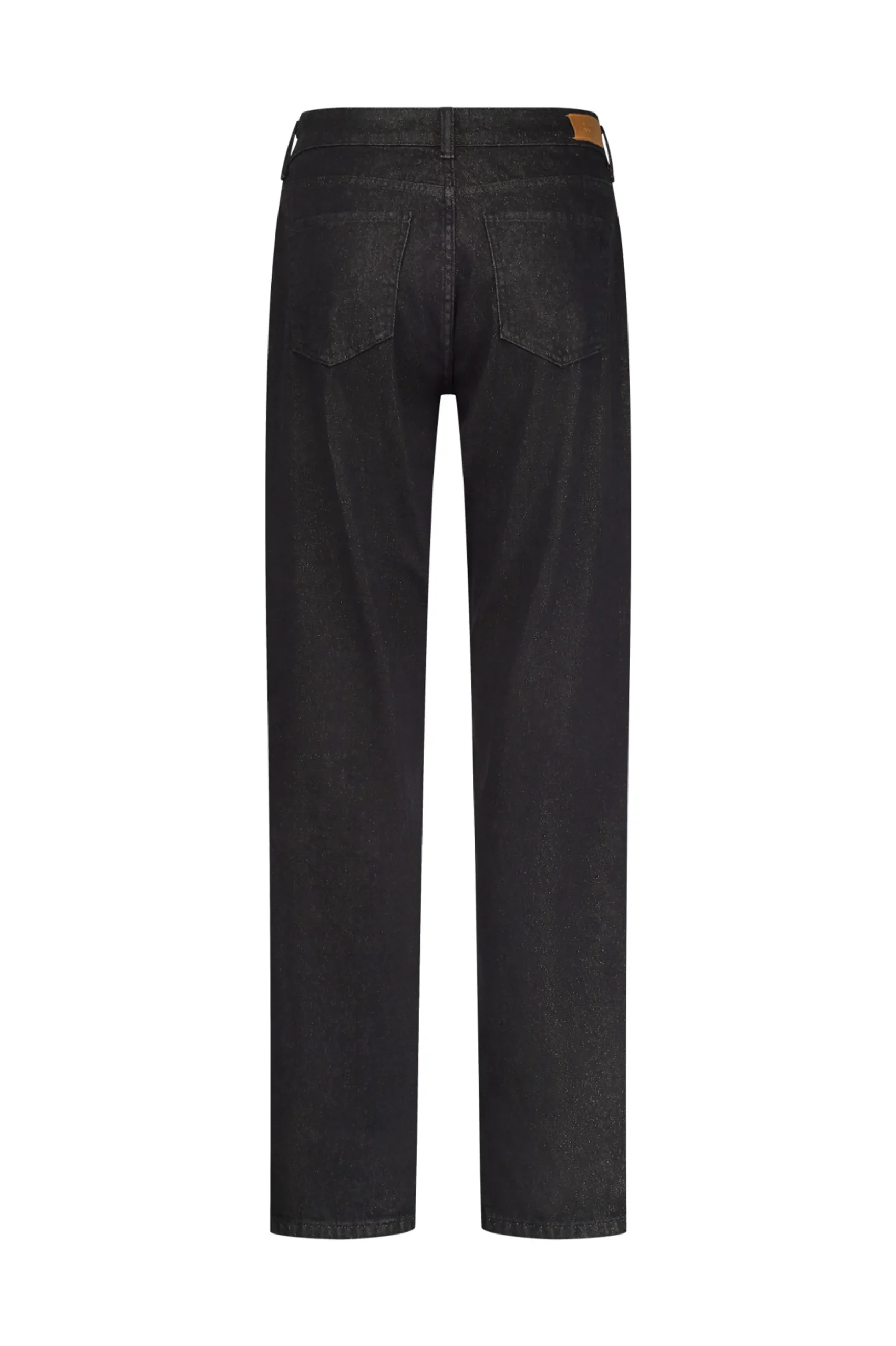 Ava gold trousers - black