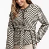 Azra zig zag jacket - new army/kit