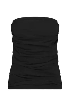 Bandeau top - black