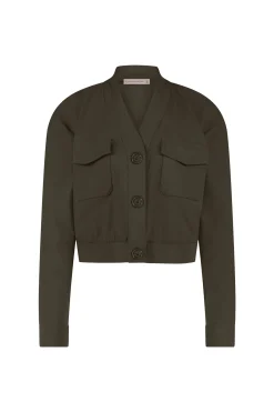 Becky cargo jacket - new army