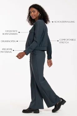Benja jacket - antraciet