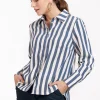 Birdy stripe blouse - kit/denim blue