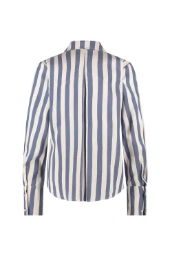 Birdy stripe blouse - kit/denim blue
