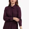 Bobby fancy blouse - blackberry