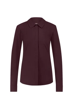 Bobby fancy blouse - blackberry