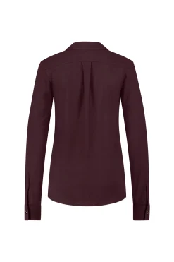 Bobby fancy blouse - blackberry