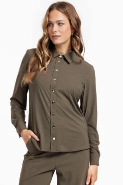 Bobby gold blouse - new army