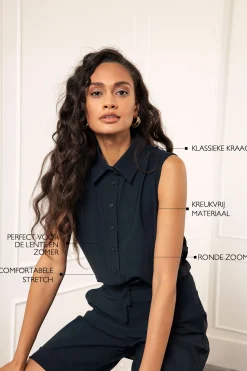 Bobby sls blouse - black