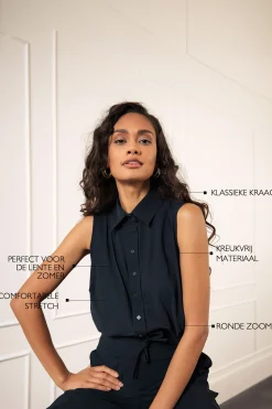 Bobby sls blouse - dark blue