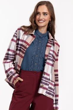 Cady check jacket - multi color