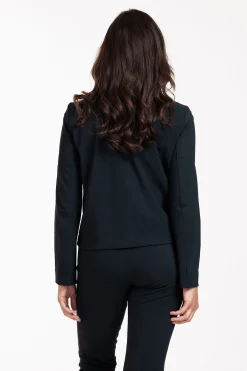 Claire bonded jacket - dark blue