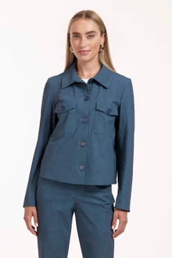 Claire denim jacket - jeans