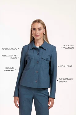 Claire denim jacket - jeans