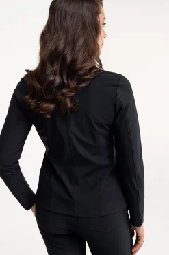 Clean blazer - black