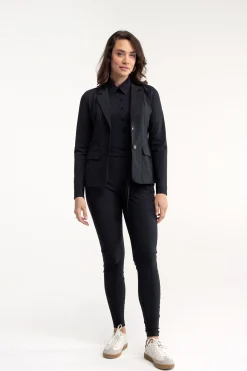 Clean blazer - black