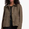Cody suede jacket - new army