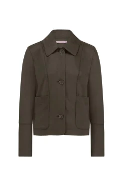 Cody suede jacket - new army