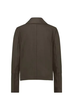 Cody suede jacket - new army