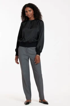 Collins grey melee trousers - grey melange