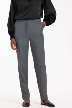 Collins grey melee trousers - grey melange