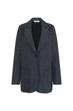 Daan bnd dnm tweed blazer - midnight blue