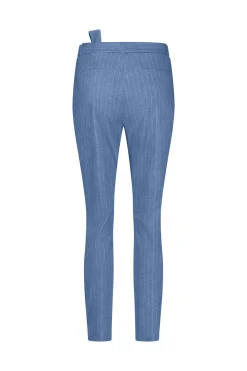 Dean pinstripe trousers - denim blue