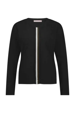 Demi tape top - black