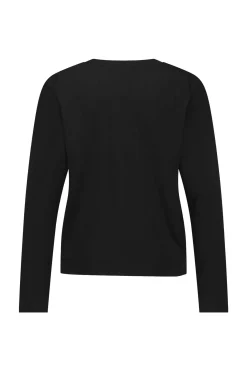 Demi tape top - black