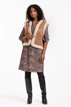 Desrea animal dress - kit/chocolate