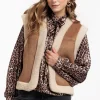Donna lammy waistcoat - bronze