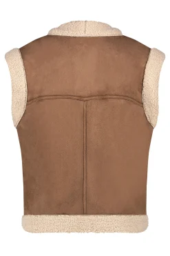 Donna lammy waistcoat - bronze