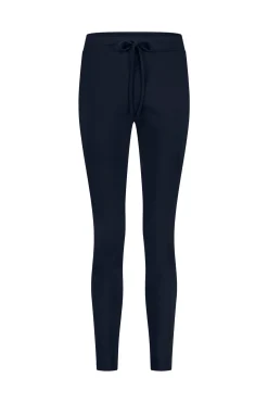 Downstairs bonded trousers - dark blue