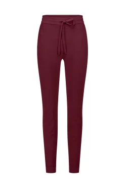 Downstairs bonded trousers - merlot