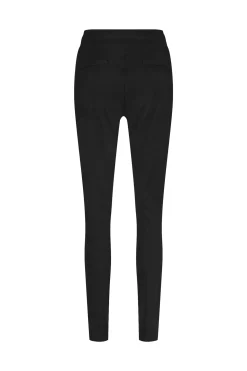Downstairs bonded trousers - black