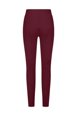 Downstairs bonded trousers - merlot