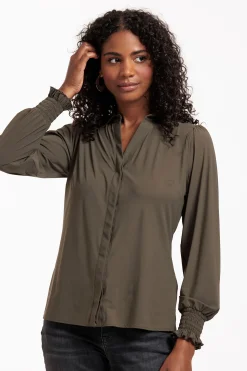 Everon blouse - new army