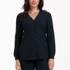 Evi blouse - dark blue