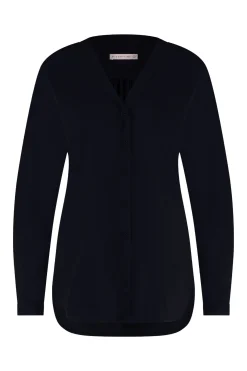Evi blouse - dark blue