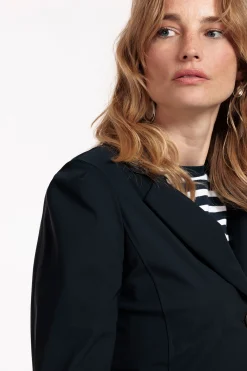 Ezmee carrot blazer - dark blue