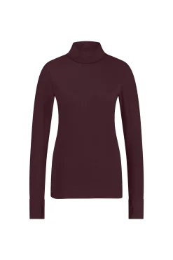 Faira col top - blackberry